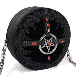 DEVIL FASHION Sac Rond ‘Pentagration’ Noir achat 36