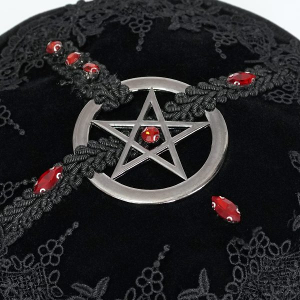 DEVIL FASHION Sac Rond ‘Pentagration’ Noir achat 13