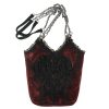 DEVIL FASHION Sac ‘Satin Blood’ Rouge Et Noir guranteed de qualité 47