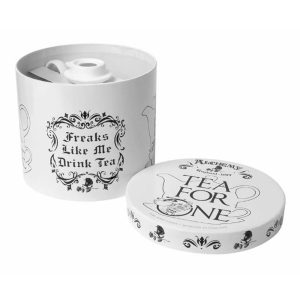 ALCHEMY GOTHIC Service à Thé ‘Freaks Like Me Drink Tea’ guranteed de qualité 12