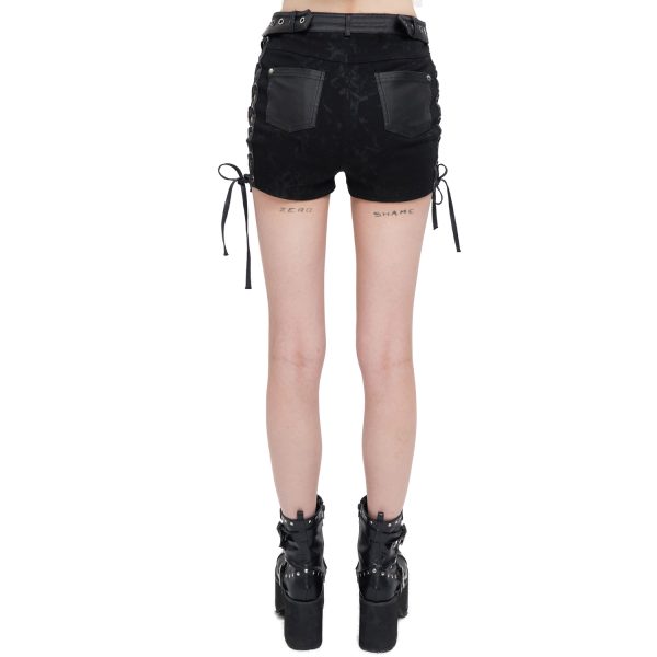 DEVIL FASHION Short ‘Sherzal’ Noir Achat 8