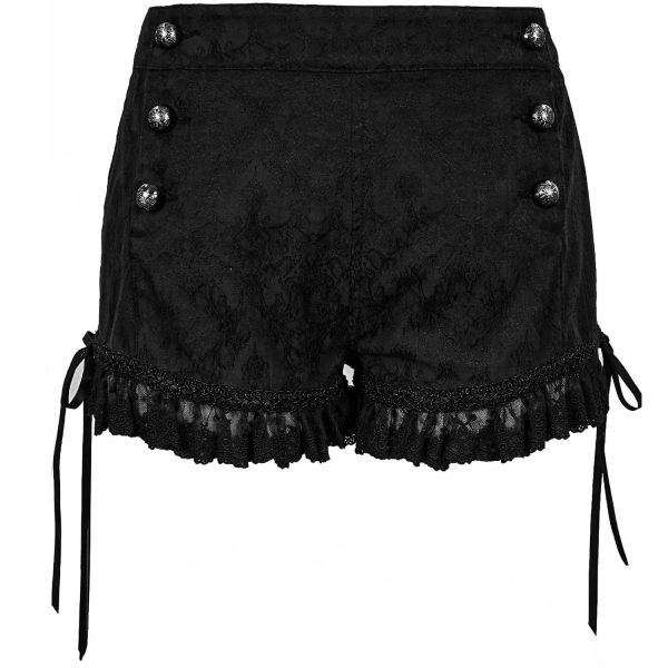 DEVIL FASHION Short ‘Summer Sexy Girl’ Noir soldes pas cher 8