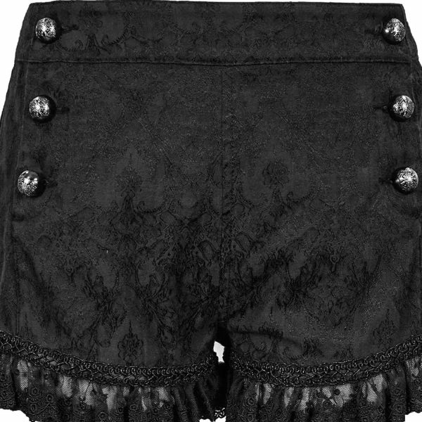 DEVIL FASHION Short ‘Summer Sexy Girl’ Noir soldes pas cher 11