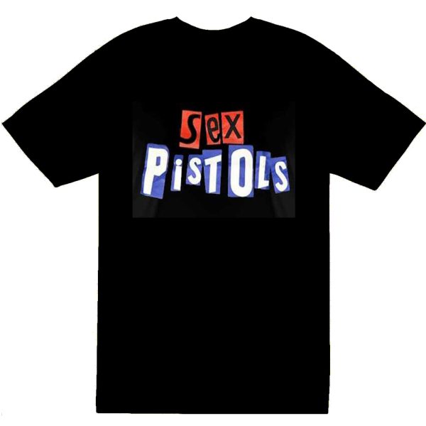 T-Shirt Enfant ‘Sex Pistols’ Noir marque pas cher en ligne 1