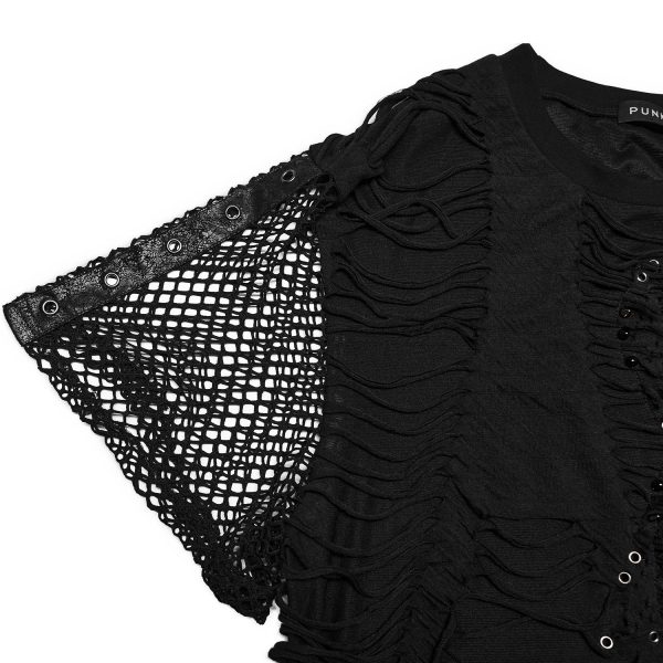 PUNK RAVE T-Shirt ‘Griffin’ Noir magasin 12