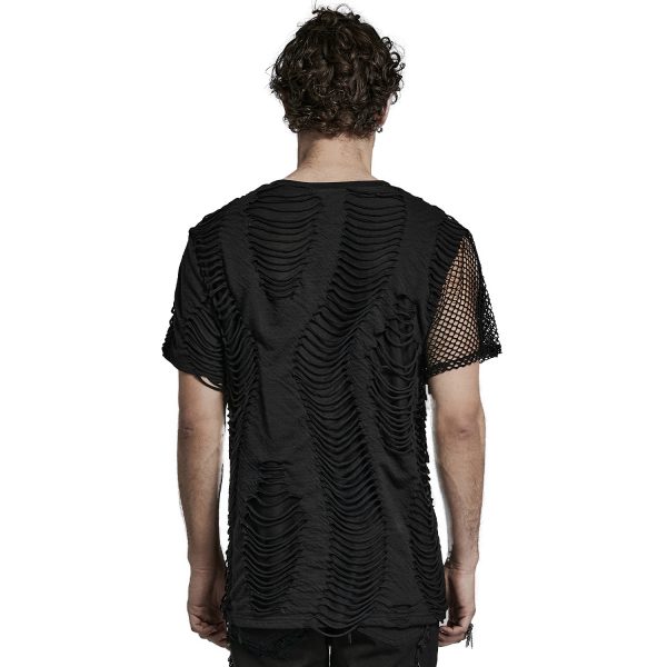 PUNK RAVE T-Shirt ‘Griffin’ Noir magasin 4