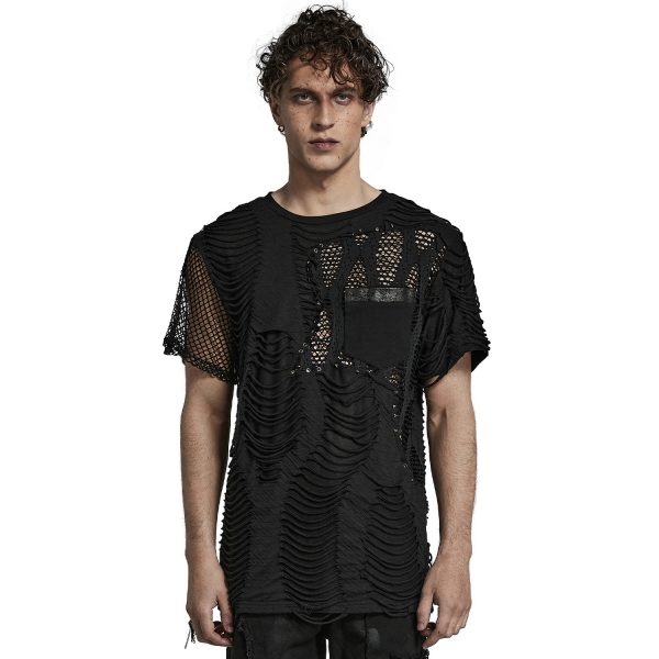 PUNK RAVE T-Shirt ‘Griffin’ Noir magasin 6