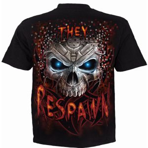 Spiral Direct T-Shirt Manches Courtes Pour Enfants ‘Respawn’ Noir excellent qulity 6