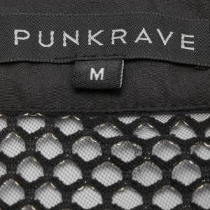 PUNK RAVE T-Shirt Sans Manches ‘Burning Man’ En Résille Marron magasin paris 31