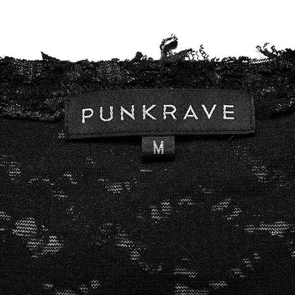 luxe soldes PUNK RAVE T-Shirt Sans Manches ‘Psychonaut’ Noir 13