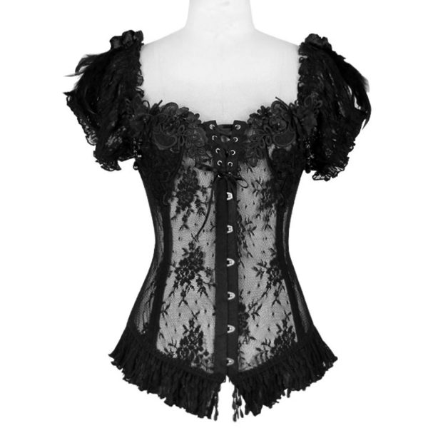 Neuve avec étiquette Eva Lady Top à Manches Courtes ‘Mystic’ Noir 1