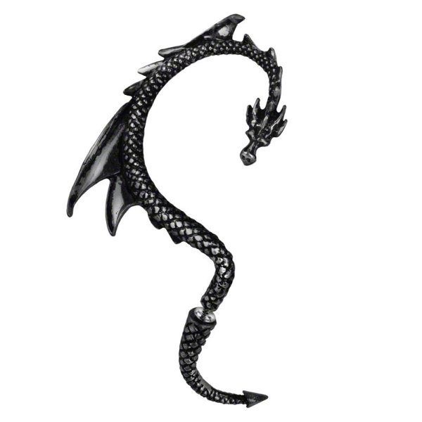 Alchemy Metal-Wear Tour D’Oreille ‘The Dragon’s Lure Black’ (Oreille… boutique en ligne 1