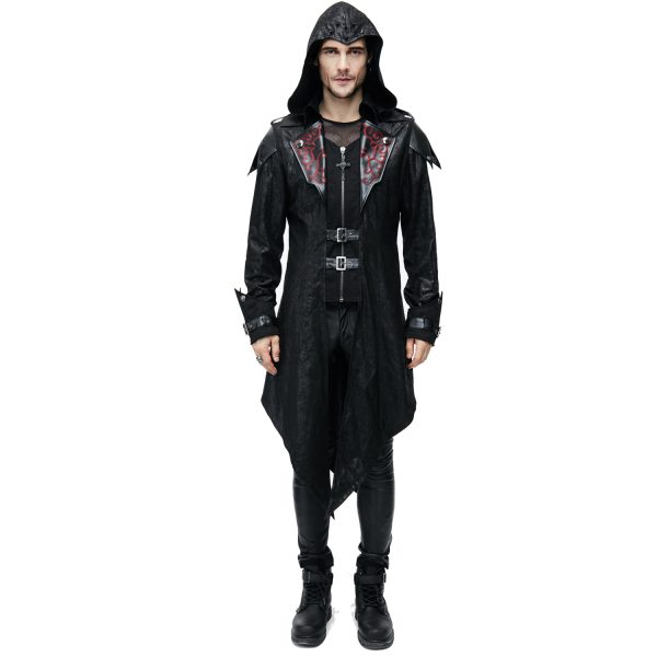 DEVIL FASHION Veste à Capuche ‘Assassins Creed’ Noire Prestation Et Rapide 3