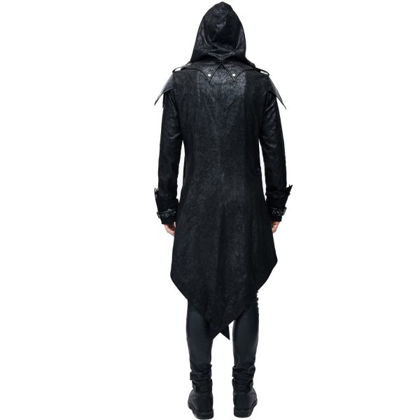 DEVIL FASHION Veste à Capuche ‘Assassins Creed’ Noire Prestation Et Rapide 4