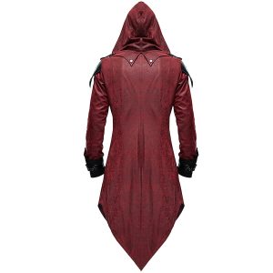 DEVIL FASHION Veste à Capuche ‘Assassins Creed’ Rouge Protections acheteurs 37