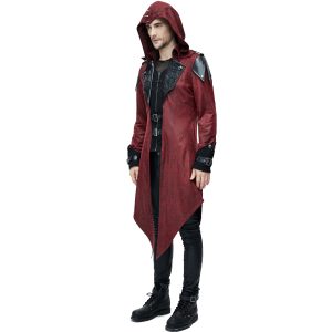 DEVIL FASHION Veste à Capuche ‘Assassins Creed’ Rouge Protections acheteurs 23