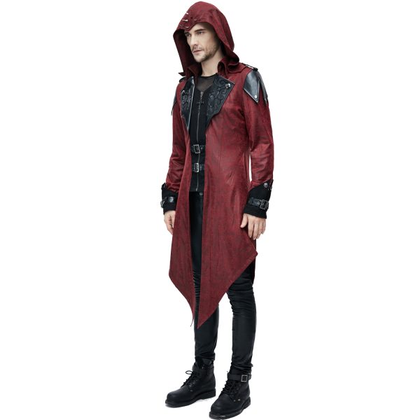 DEVIL FASHION Veste à Capuche ‘Assassins Creed’ Rouge Protections acheteurs 5