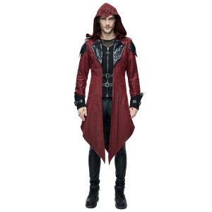 DEVIL FASHION Veste à Capuche ‘Assassins Creed’ Rouge Protections acheteurs 27