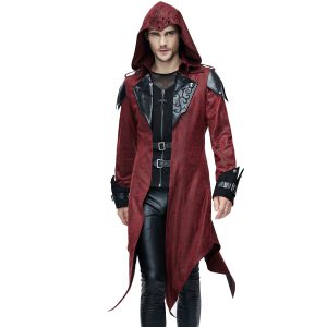 DEVIL FASHION Veste à Capuche ‘Assassins Creed’ Rouge Protections acheteurs 31