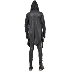 De super promotions disponibles DEVIL FASHION Veste à Capuche ‘Cyber Game’ Noire 31