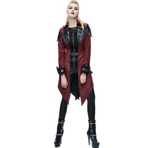 beauté DEVIL FASHION Veste Femmes à Capuche ‘Assasins Creed’ Rouge 24