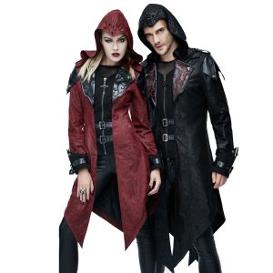 beauté DEVIL FASHION Veste Femmes à Capuche ‘Assasins Creed’ Rouge 48