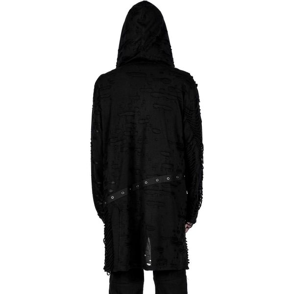 PUNK RAVE Veste ‘Gothic Decadent’ Noire luxe soldes 4