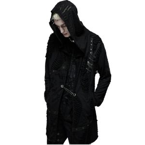 PUNK RAVE Veste ‘Gothic Decadent’ Noire luxe soldes 27