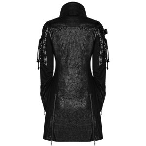 soldes pas cher PUNK RAVE Veste Homme ‘Poisonblack’ Noire 42