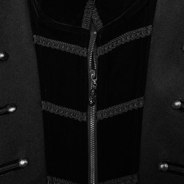 PUNK RAVE Veste ‘Noctule’ Noire Acheter Maintenant 12