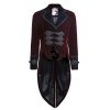 PUNK RAVE Veste Queue De Pie ‘Bloodborne’ En Velours Rouge Sang soldes luxe 44