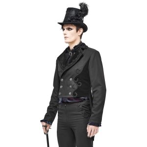 DEVIL FASHION Veste Queue De Pie ‘Mc Dermot’ Noire mode 22