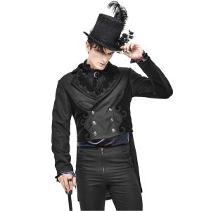 DEVIL FASHION Veste Queue De Pie ‘Mc Dermot’ Noire mode 24