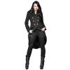 QUEEN OF DARKNESS Veste Queue De Pie ‘Vampirella’ Noire marque pas cher 61