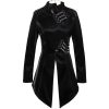 DEVIL FASHION Veste ‘Thorne’ En Simili Cuir Noir nouvelle saison 40