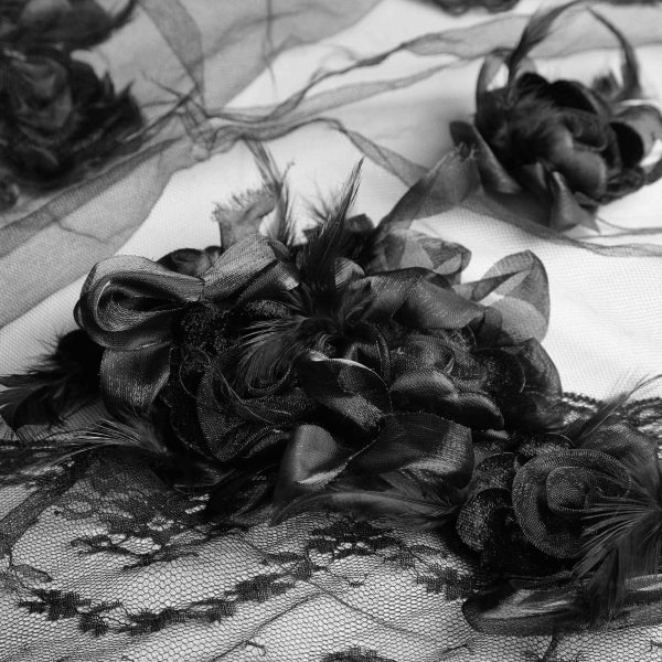 PUNK RAVE Voile ‘Gardenia’ Noir à prix d'occasion 10