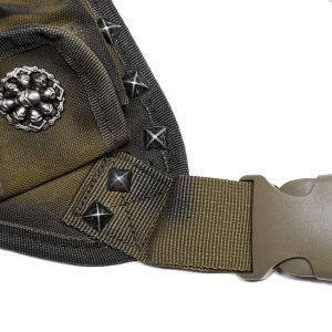 comparez les prix PUNK RAVE Waistbag ‘Doomsday’ Vert 39